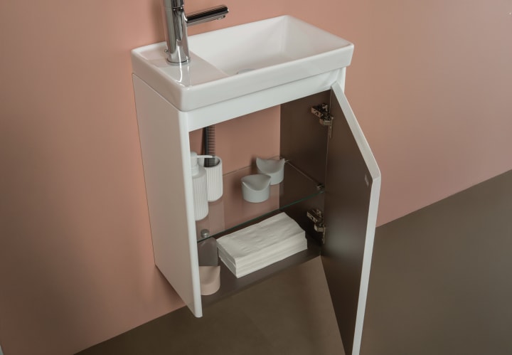 Conjunto completo mueble de baño fondo reducido 27,5 cm Royo Enjoy Detalle 3