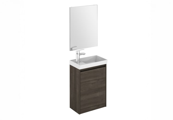 Conjunto completo mueble de baño fondo reducido 27,5 cm Royo Enjoy Principal 2