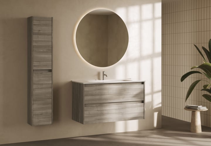 Conjunto mueble de baño moderno Bruntec Oxford Principal 6
