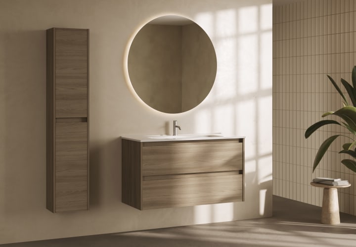 Conjunto mueble de baño moderno Bruntec Oxford Principal 2