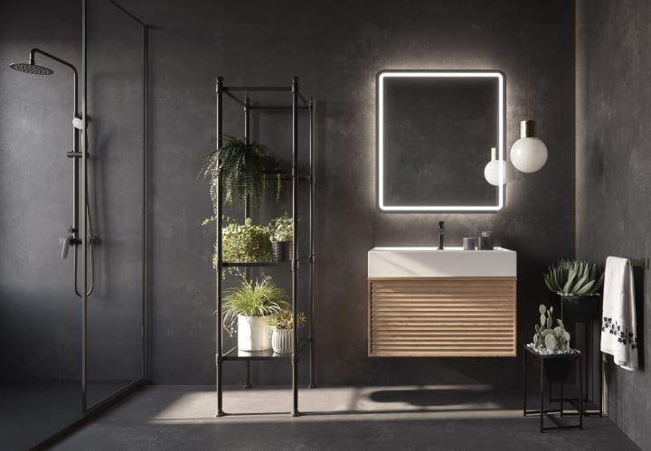 Espejo de baño con luz LED Ledimex Austria Ambiente 10