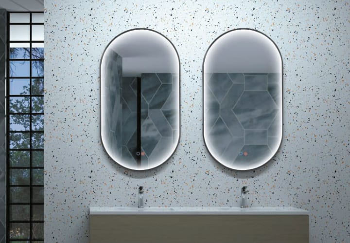 Espejo de baño con luz LED Ledimex Río Principal 1