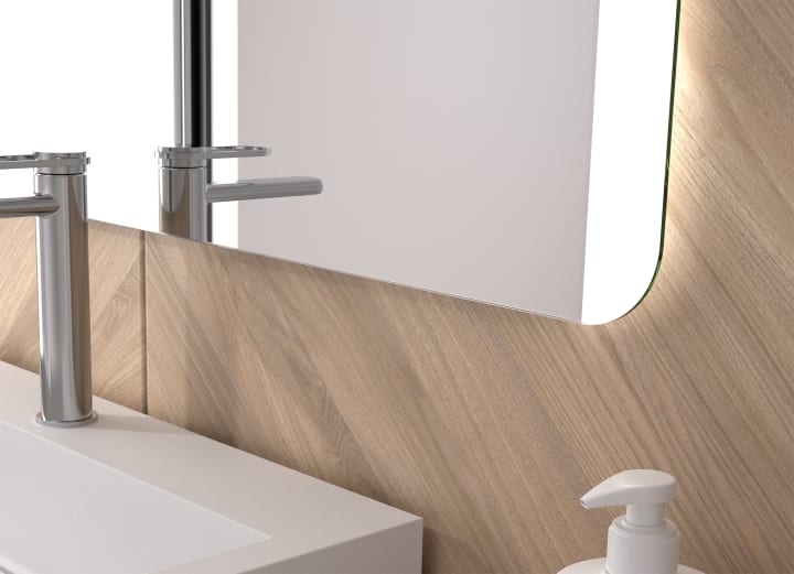 Espejo de baño con luz LED Eurobath Mavi Detalle 1