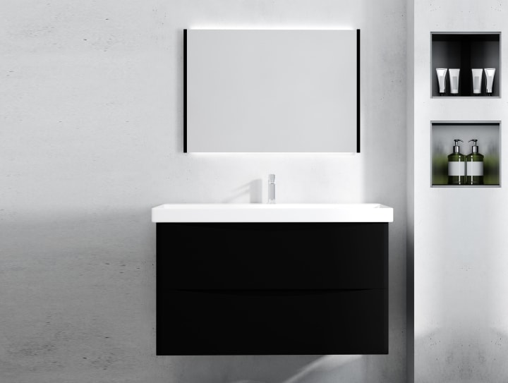 Espejo de baño con luz LED Bruntec Sire Principal 1