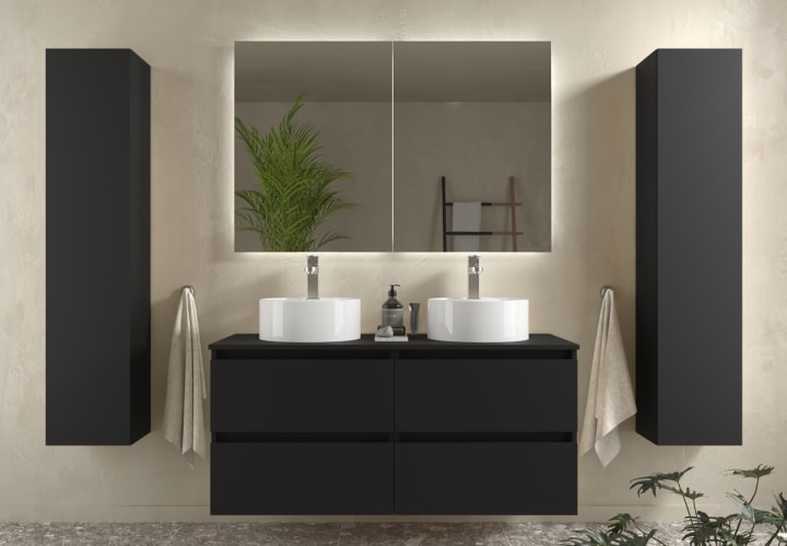 Mueble de baño para lavabo sobre encimera Salgar Bequia Principal 3