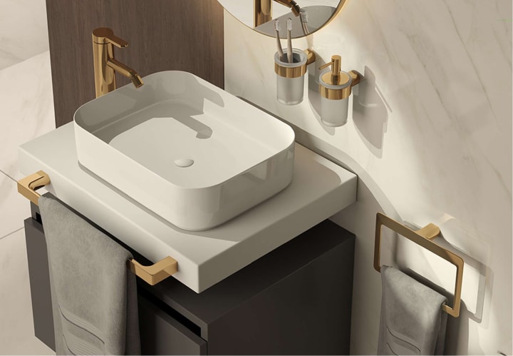 Toallero de baño Gedy Pirenei Ambiente 8