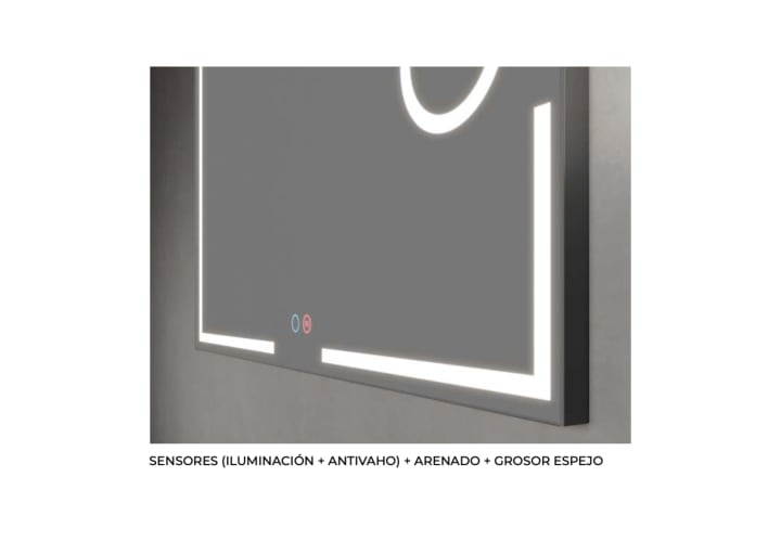 Espejo de baño con luz LED Ledimex Malta Detalle 5