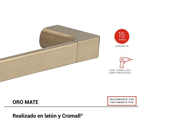 Toallero de baño Gedy Pirenei Detalle 7