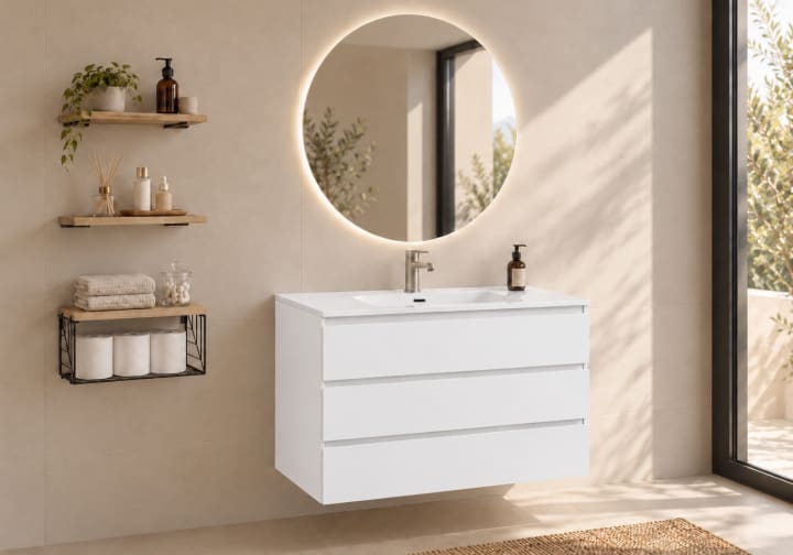 Mueble de baño MDF lacado Bruntec Vilma Principal 8
