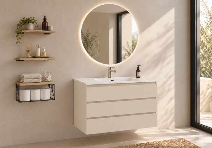 Mueble de baño MDF lacado Bruntec Vilma Principal 7
