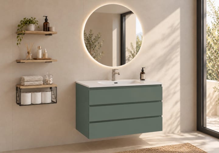 Mueble de baño MDF lacado Bruntec Vilma Principal 2