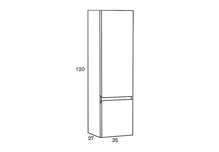 Columna de baño Sanchis Deco Lux Croquis 8