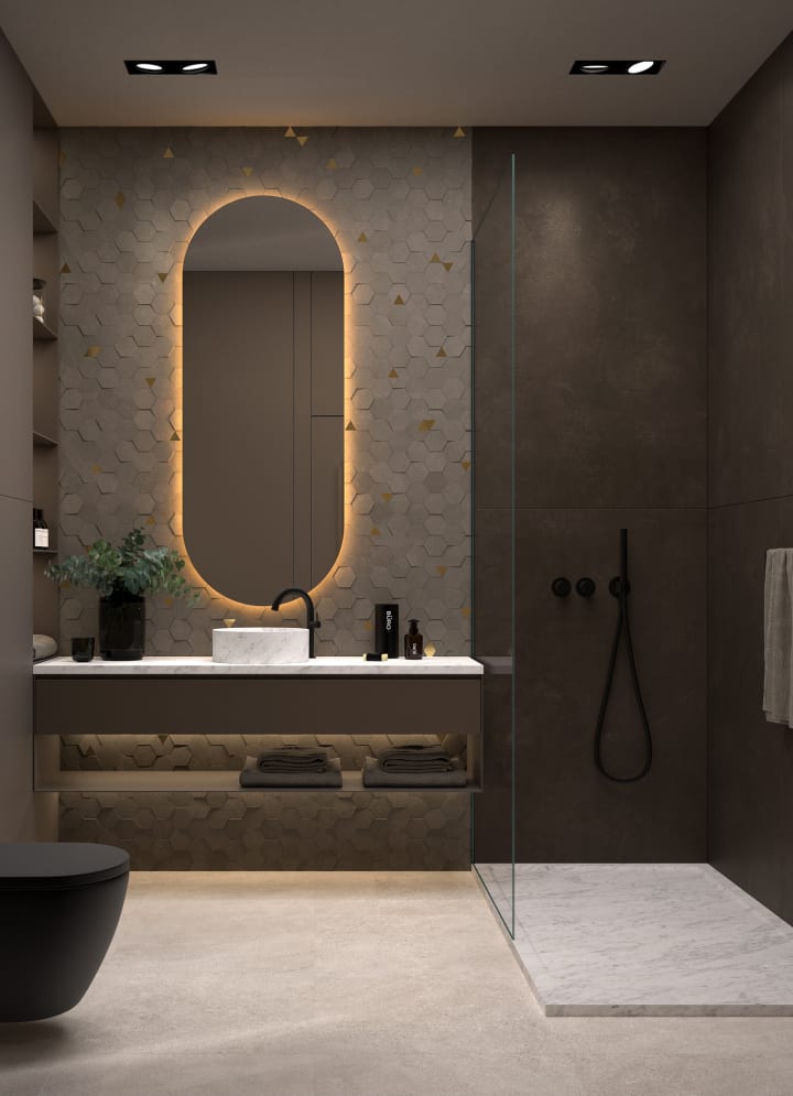 Espejo de baño con luz LED de Eurobath, Borneo Principal 5