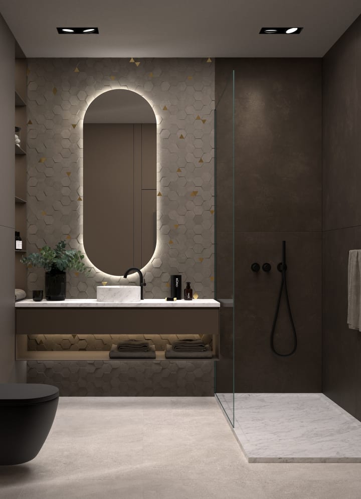 Espejo de baño con luz LED de Eurobath, Borneo Principal 4