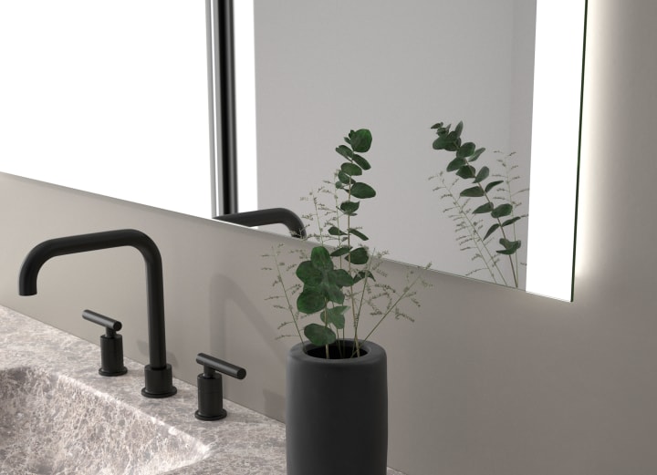 Espejo de baño con luz LED Eurobath Sentosa Detalle 1
