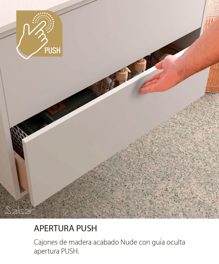 Conjunto mueble de baño Salgar Optimus Detalle 3