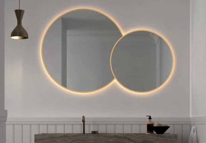 Espejo de baño con luz LED Bruntec Solaris Principal 4