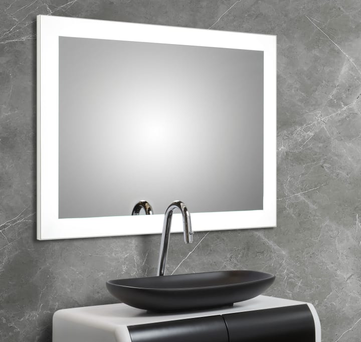 Espejo de baño con luz LED Bruntec Lime Principal 2