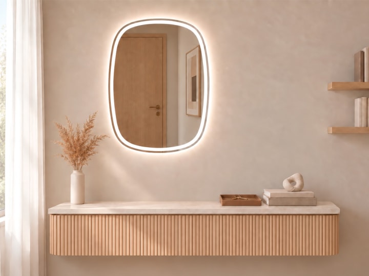 Espejo de baño con luz LED Bruntec Leda Principal 4
