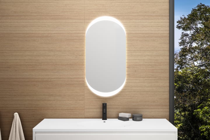 Espejo de baño con luz LED Bruntec Pol Ambiente 4