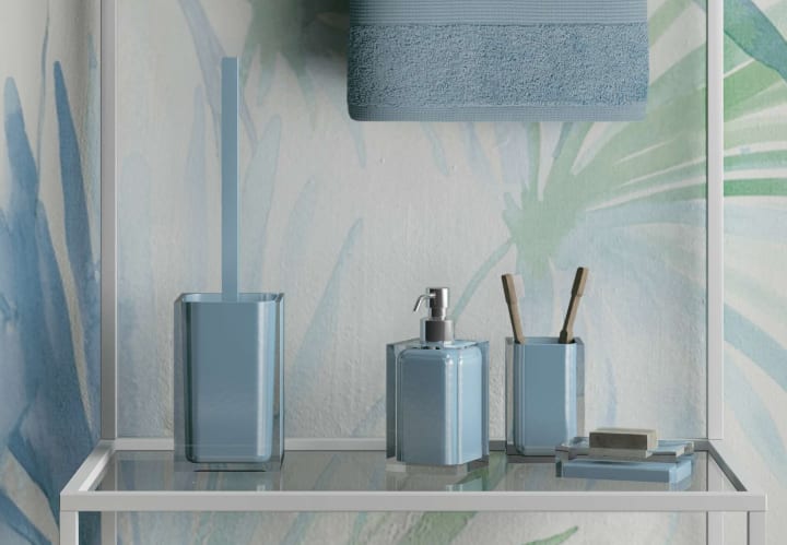 Conjunto de accesorios de baño Gedy Rainbow Ambiente 2