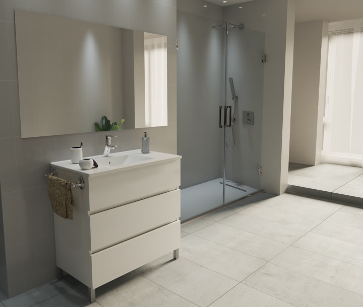 Conjunto mueble de baño Basic Bruntec Principal 3