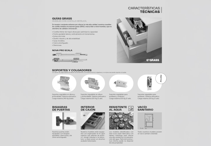Mueble de baño con encimera de madera Galsaky Coycama opción 11