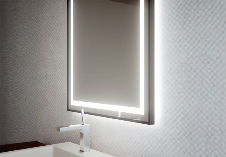 Espejo de baño con luz LED Bruntec Camelot Detalle 4