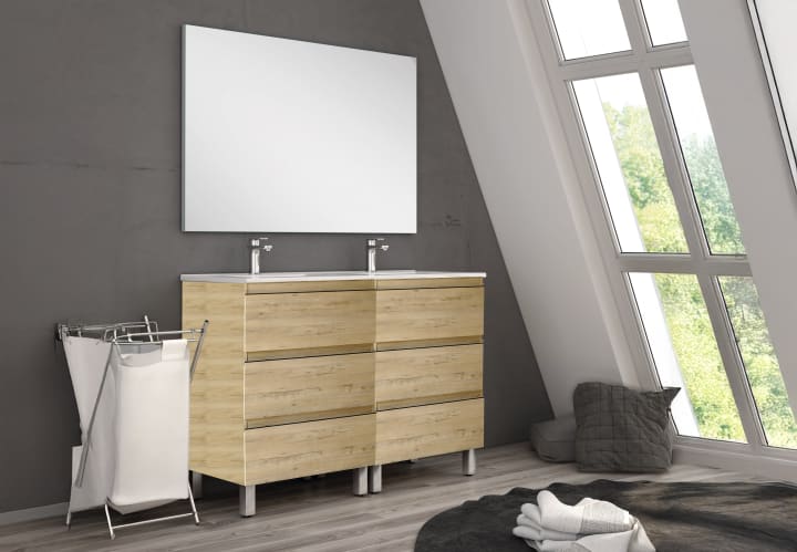 Conjunto mueble de baño Bruntec Roma Principal 1