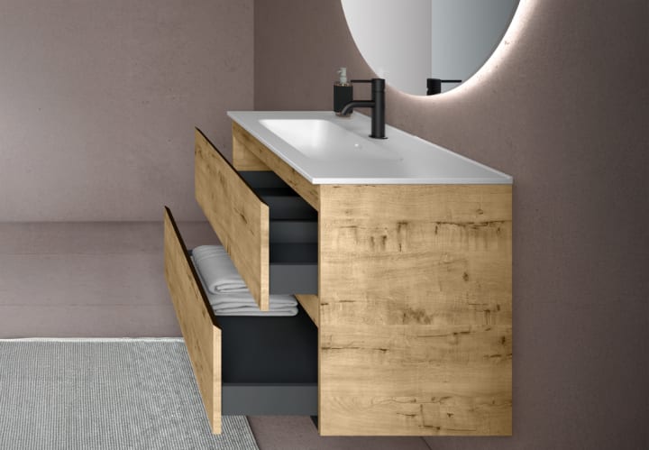 Conjunto mueble de baño Bruntec Roma Detalle 3