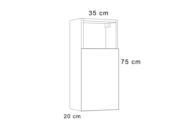 Columna de baño Bruntec Etna Croquis 4