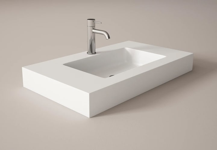 Conjunto mueble de baño Viso con lavabo Solid y cajonera Nomad Detalle 10