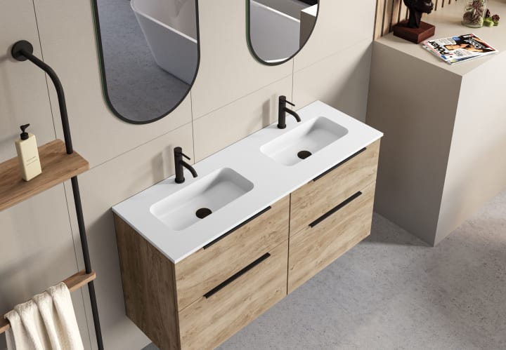 Lavabo encastrado Coycama Ambar Ambiente 3
