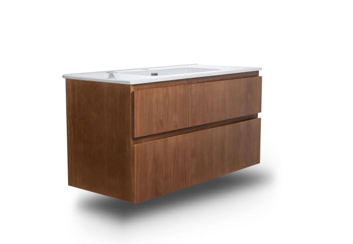 Conjunto de mueble de baño madera maciza Bruntec Alpes 17 Detalle 2