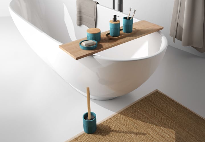 Conjunto de accesorios de baño Gedy Thea Ambiente 4
