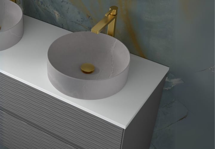 Lavabo sobre encimera Coycama Aruba Detalle 5