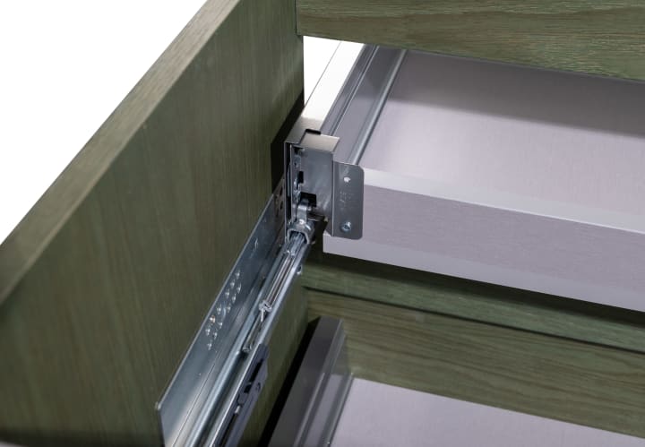 Conjunto de mueble de baño pequeño Bruntec Nivo 2 cajones suspendido Detalle 9