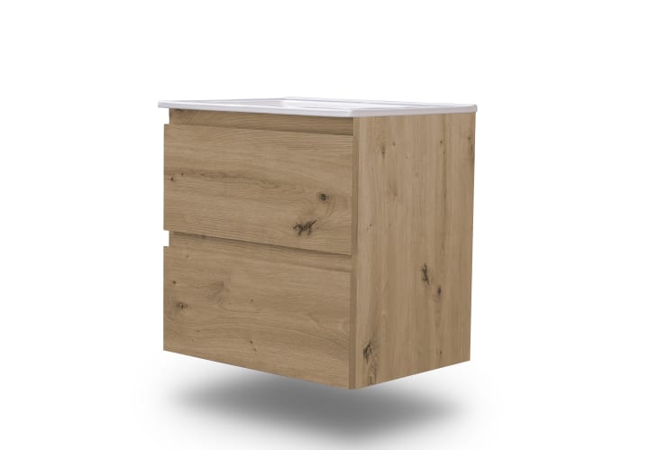 Conjunto de mueble de baño pequeño Bruntec Nivo 2 cajones suspendido Principal 1