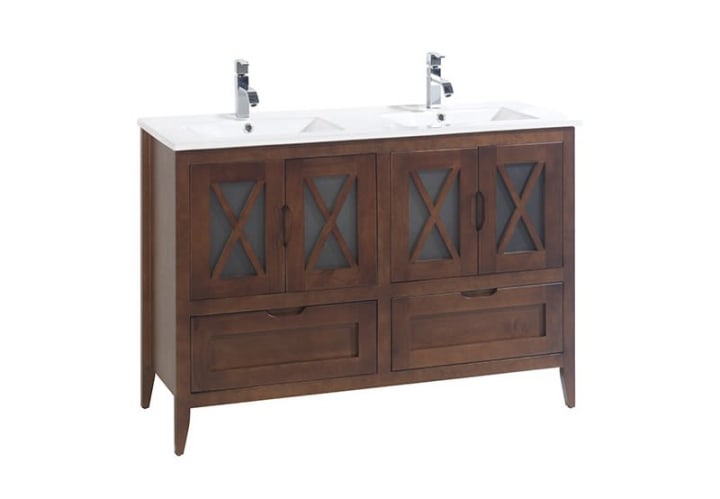 Conjunto mueble de baño rústico Bruntec Kai Detalle 3