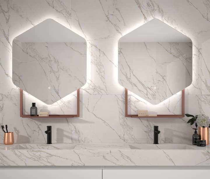 Espejo de baño con luz LED de Eurobath, Azores Principal 2