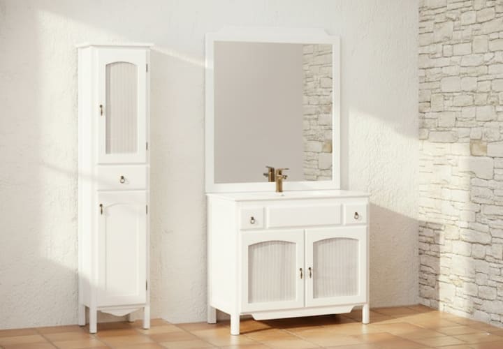Conjunto mueble de baño rústico Bruntec  Córdoba Principal 1