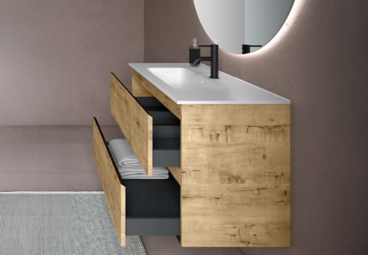 Conjunto mueble de baño Bruntec Roma Detalle 10