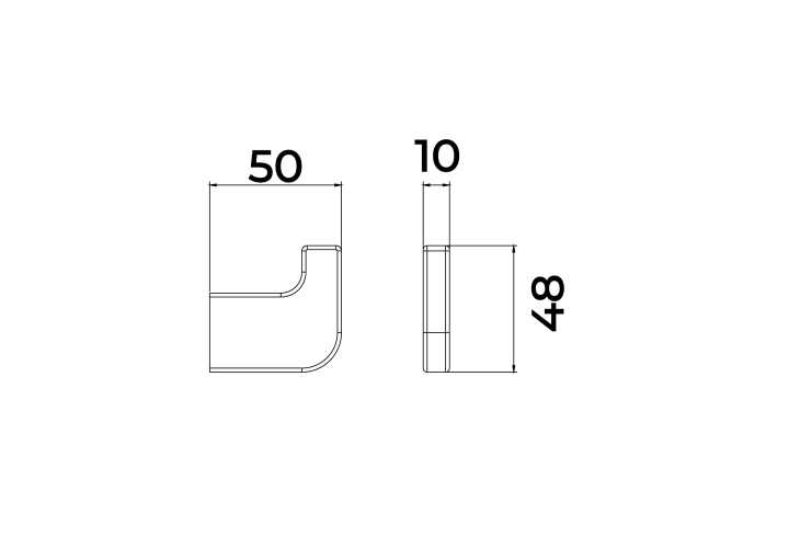 Percha de baño (2 unidades) Medimex Nova Croquis 7