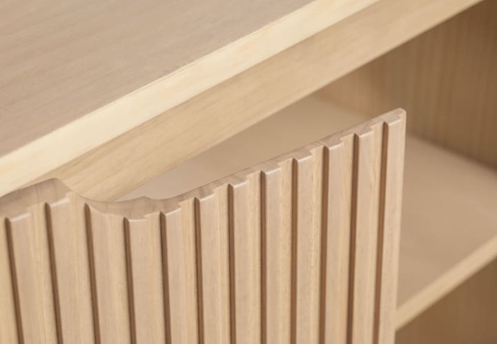 Mueble de baño con encimera de madera maciza Bruntec Alpes 15 Detalle 6