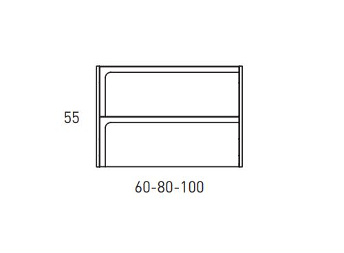 Mueble de baño Visobath Índico Croquis 13