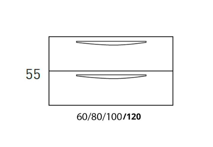 Mueble de baño Viso Arco Croquis 14