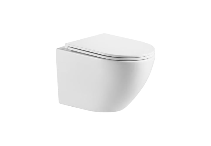 Pack inodoro + cisterna empotrada + pulsador Bruntec Roundy Detalle 1
