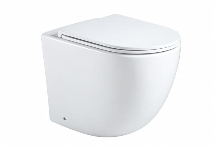 Pack inodoro + cisterna empotrada + pulsador Bruntec Roundy Detalle 1