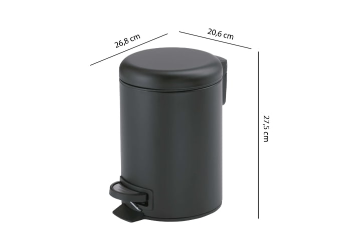 Papelera de baño Gedy Potty Croquis 10