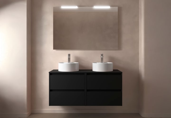 Mueble de baño con encimera de madera Salgar Noja Principal 6